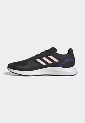 Tenis Running Negro-Blanco-Naranja adidas Performance Runfalcon 2.0