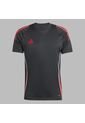 Camiseta Adidas Hombre Tiro 24-Negro-Rojo de adidas Performance