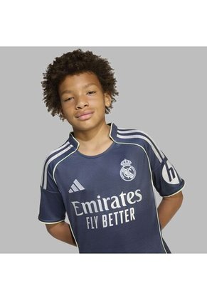 Camiseta Adidas Kids Visitante Real Madrid 25/26 - Gris