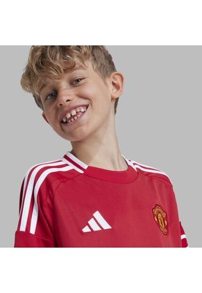 Camiseta Adidas Kids Manchester United 24 Home Jersey - Rojo