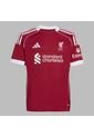 Camiseta Adidas Kids Liverpool FC 25/26 Home - Rojo - Blanco de adidas Performance