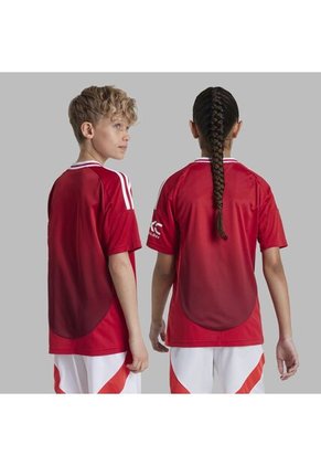 Camiseta Adidas Kids Manchester United 24 Home Jersey - Rojo