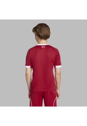 Camiseta Adidas Kids Liverpool FC 25/26 Home - Rojo - Blanco