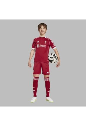 Camiseta Adidas Kids Liverpool FC 25/26 Home - Rojo - Blanco