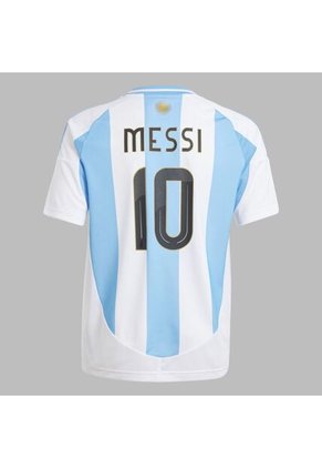 Camiseta Adidas Kids Argentina 24 Messi Home - Azul-Blanco