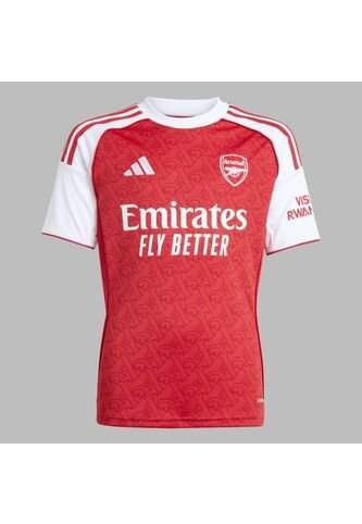 Camiseta Adidas Kids Local Arsenal 25/26 - Rojo - Blanco adidas Performance