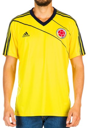 Camiseta Amarillo adidas Réplica Selección Colombia