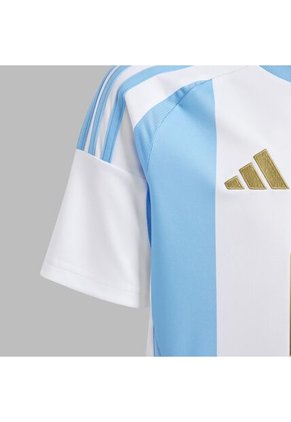 Camiseta Adidas Kids Argentina 24 Messi Home - Azul-Blanco