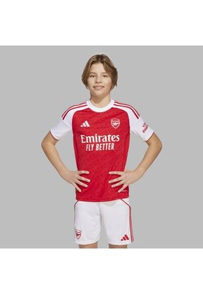 Camiseta Adidas Kids Local Arsenal 25/26 - Rojo - Blanco