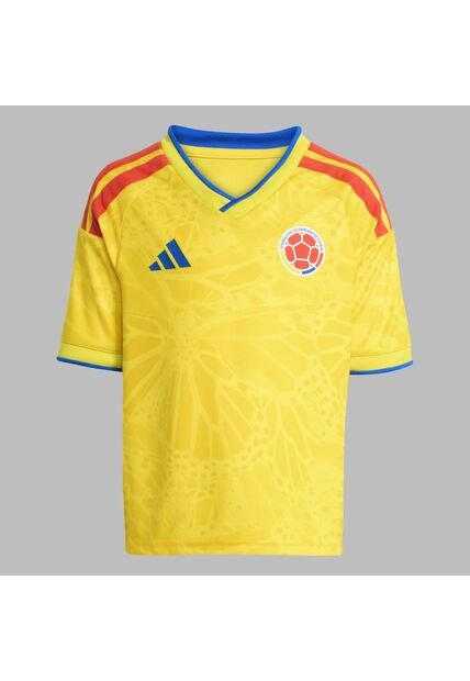 Conjunto Adidas Kids Local Colombia 2026 - Amarillo