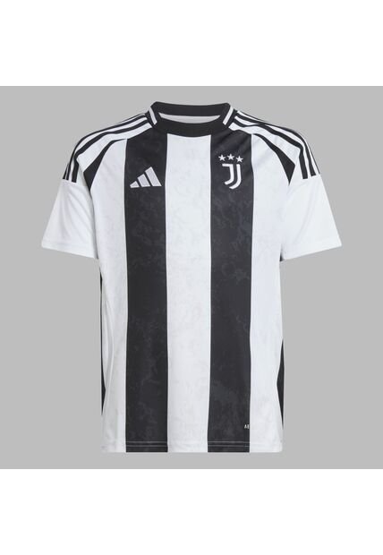 Camiseta Adidas Kids Local Juventus 24/25 - Blanco - Negro