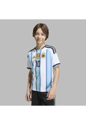 Camiseta Adidas Kids  Local Selección Argentia 26 Messi  - Azul