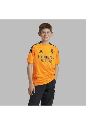 Camiseta Adidas Kids Visitante Real Madrid 24/25-Naranja