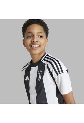 Camiseta Adidas Kids Local Juventus 24/25 - Blanco - Negro