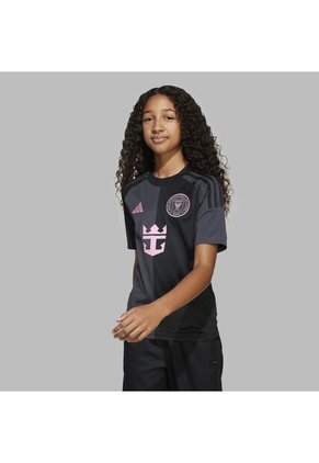 Camiseta Adidas Jr Inter Miami CF 25 Messi Away Jersey -Gris