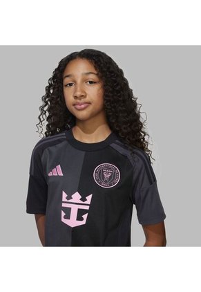 Camiseta Adidas Jr Inter Miami CF 25 Messi Away Jersey -Gris