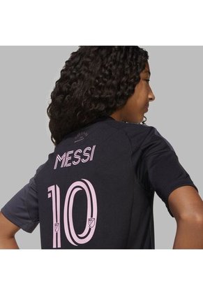 Camiseta Adidas Jr Inter Miami CF 25 Messi Away Jersey -Gris