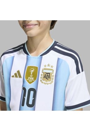 Camiseta Adidas Kids  Local Selección Argentia 26 Messi  - Azul