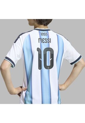 Camiseta Adidas Kids  Local Selección Argentia 26 Messi  - Azul