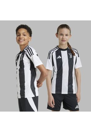 Camiseta Adidas Kids Local Juventus 24/25 - Blanco - Negro