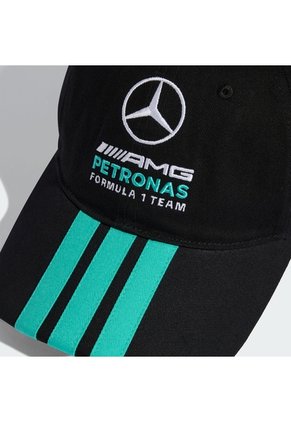 Gorra Negra Adidas DNA 3 Rayas Mercedes AMG Petronas F1 Team