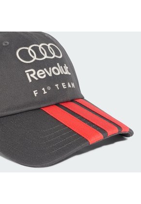 Gorra Negra Adidas DNA 3 Rayas Audi Revolut F1 Team