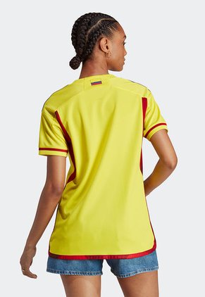 Camiseta Amarillo-Azul-Rojo adidas Performance Uniforme de Local Colombia 22