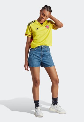 Camiseta Amarillo-Azul-Rojo adidas Performance Uniforme de Local Colombia 22