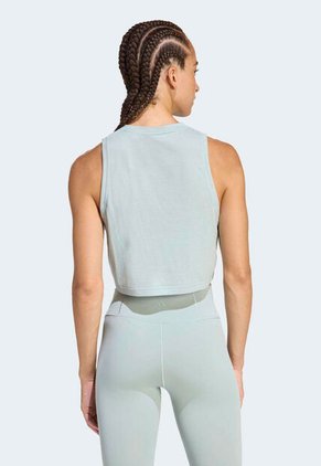 Top Training adidas Performance Essentials Boxy Verde