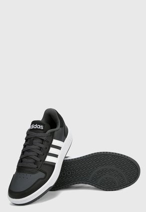 Tenis Lifestyle Negro-Blanco adidas Performance Hoops 2.0