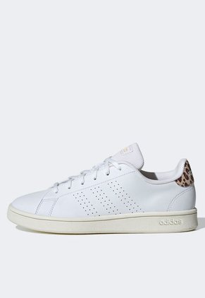 Tenis Lifestyle Blanco-Marrón adidas Sportswear Advantage Base