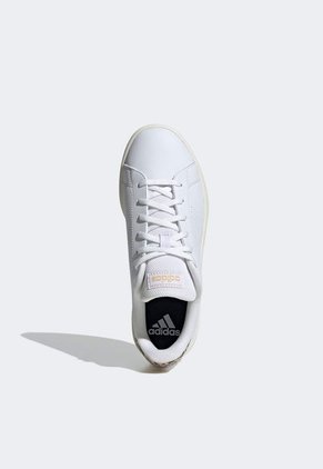 Tenis Lifestyle Blanco-Marrón adidas Sportswear Advantage Base