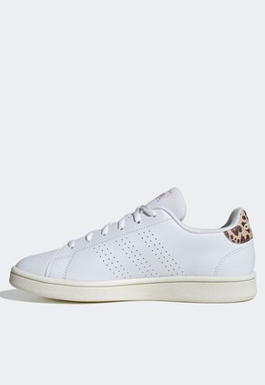 Tenis Lifestyle Blanco-Marrón adidas Sportswear Advantage Base