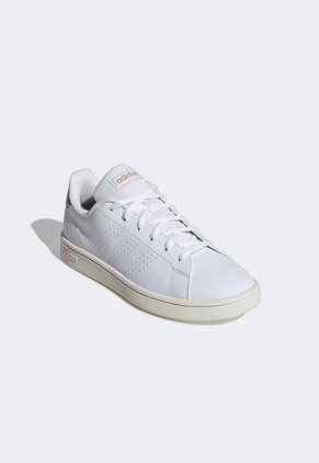 Tenis Lifestyle Blanco-Marrón adidas Sportswear Advantage Base