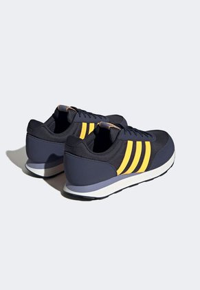 Tenis Running Azul-Blanco-Amarillo adidas Performance Run 60s 3.0