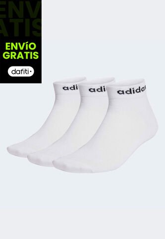 Medias Trío adidas Performance Linear Blanco adidas Performance