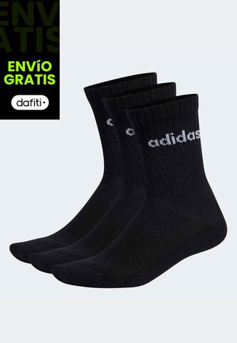 Medias Trío adidas Performance Linear Crew Negro adidas Performance