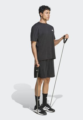 Pantaloneta adidas Performance Workout Essentials  Negro