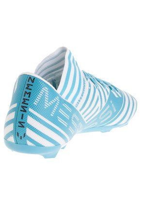 Guayo Blanco-Azul Aguamarina adidas Nemeziz Messi 17.3 Fg
