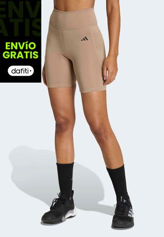 Short adidas Performance Optimé Essentials Café adidas Performance