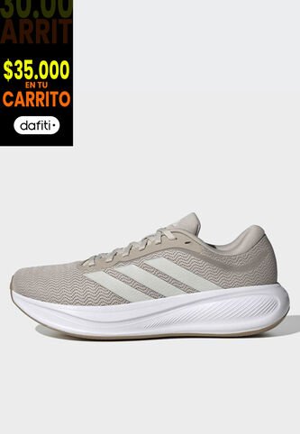 Tenis adidas Performance Response Runner 2 Beige adidas Performance