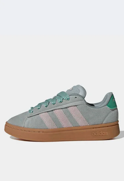Tenis Lifestyle adidas Sportswear Grand Court Alpha 00s Verde Grisáceo