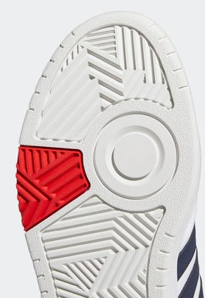 Tenis Lifestyle Blanco-Azul-Rojo adidas Performance Hoops 3.0 Low Classic Vintage