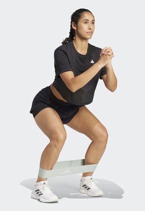 Camiseta adidas Performance Train Essentials Boxy Negro