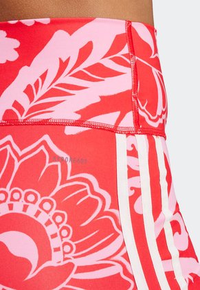 Leggings Rojo-Rosa adidas Performance x FARM Rio 7/8