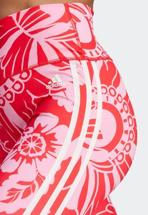 Leggings Rojo-Rosa adidas Performance x FARM Rio 7/8