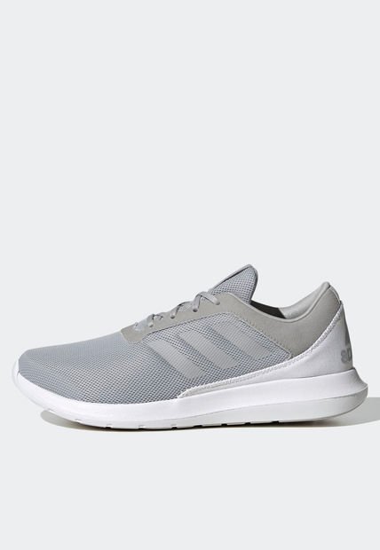 Tenis Running Gris-Blanco adidas Performance  Coreracer