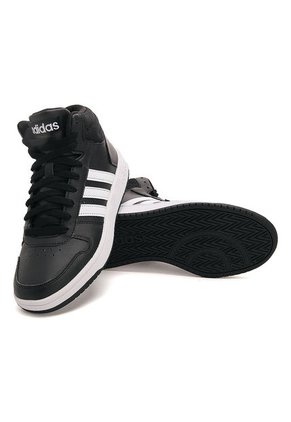 Tenis Basketball Negro-Blanco adidas Performance Hoops 2.0 Mid