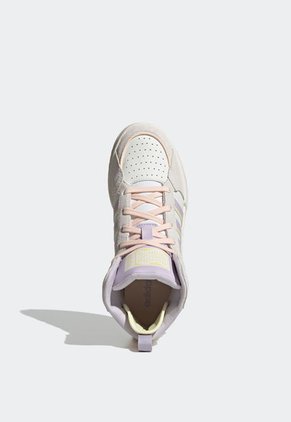 Tenis Lifestyle Beige-Lila-Rosa adidas Performance 100DB Mid