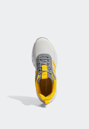 Tenis Basketball Gris-Amarillo-Blanco adidas Performance OwnTheGame
